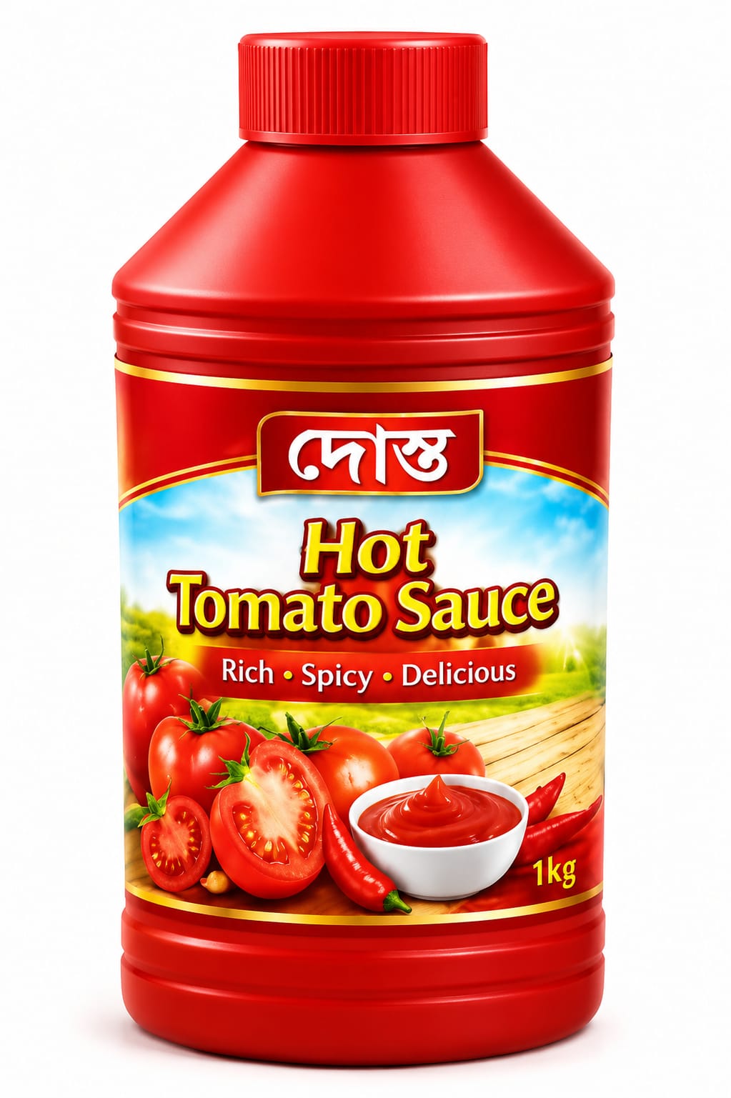 দোস্ত হট টমেটো সস